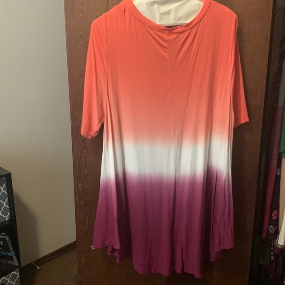 Rayon multi color blouse - Picture 3 of 3
